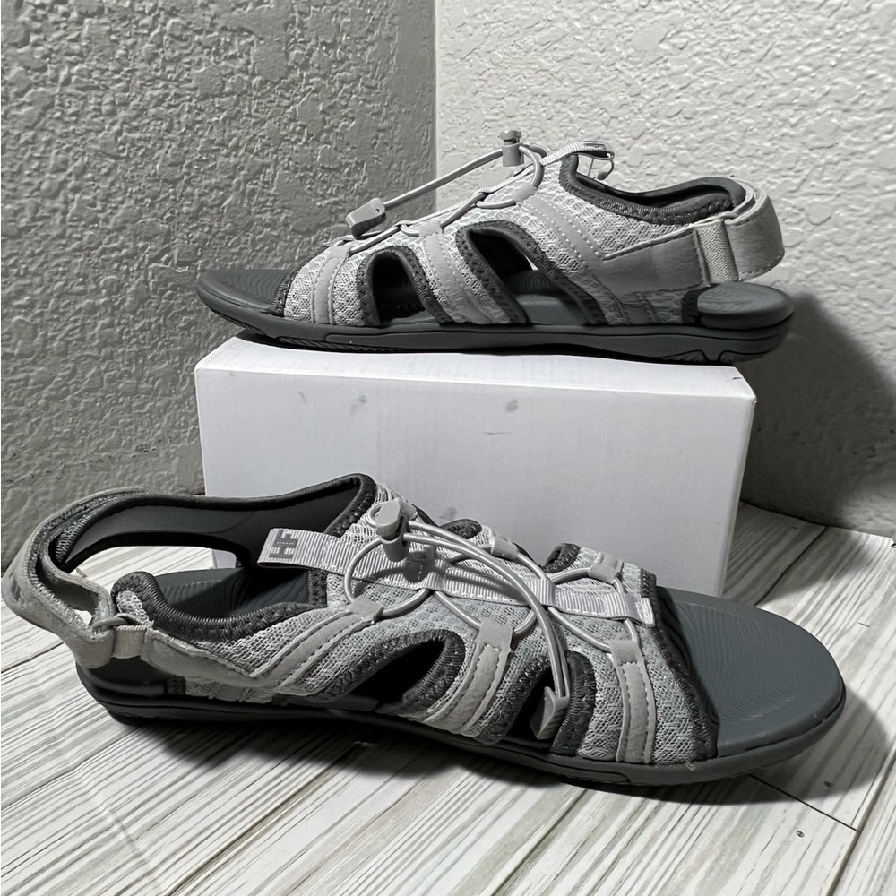 HF Baresandals I Ergonomic Lightweight Barefoot Sandals grey EU 40 men’s 7-7.5 - Picture 1 of 13